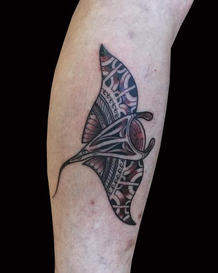 Tattoos - Polynesian Ray - 126789